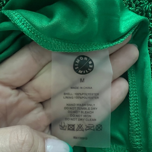 Simon Miller Green Dress - Picture 7 of 7